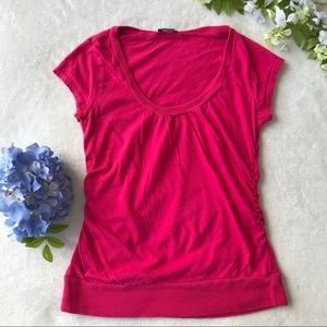 Mascara Shirt Pink Scoop Neck